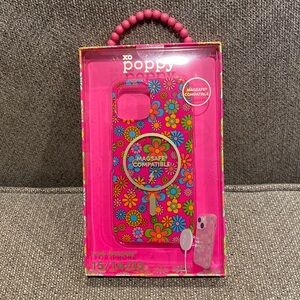 Xo Poppy iPhone 15,14,13 case